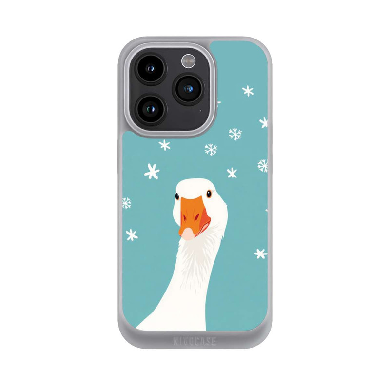 iPhone 15 Pro NIVOpure Funny Goose Stars Blue with AI
