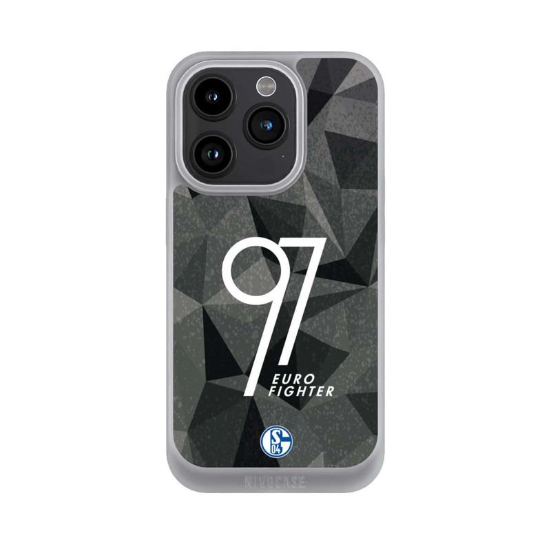iPhone 15 Pro NIVOpure S04 Eurofighter 97 grau