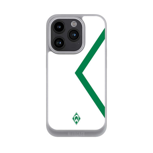 Apple iPhone 15 Pro NIVOpure Werder Bremen Rautenelement Grün