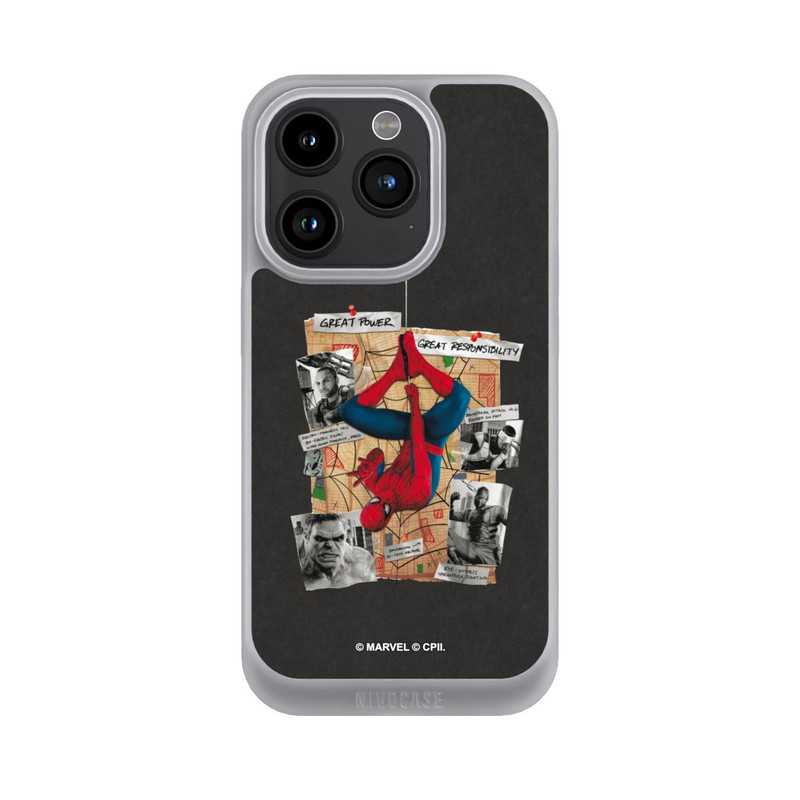 iPhone 15 Pro NIVOpure Spider-Man Investigation Board