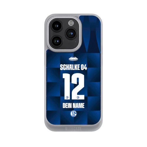 Apple iPhone 15 Pro NIVOpure Schalke 04 Trikot Personalisierbar 26-27