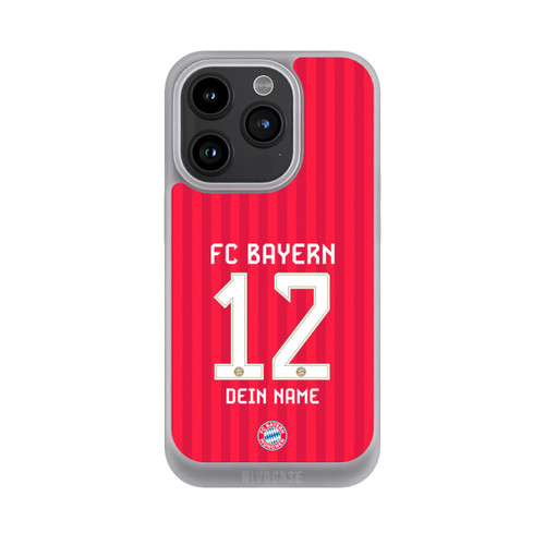 Apple iPhone 15 Pro NIVOpure FC Bayern München Trikot Personalisierbar 26-27
