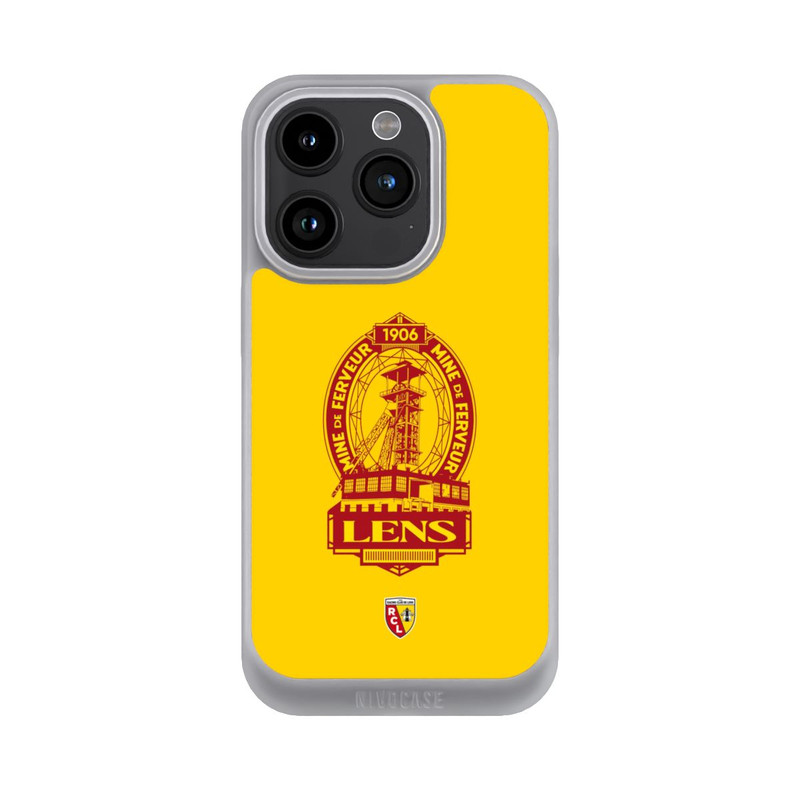 iPhone 15 Pro NIVOpure RC Lens Mine de Ferveur Emblem rot