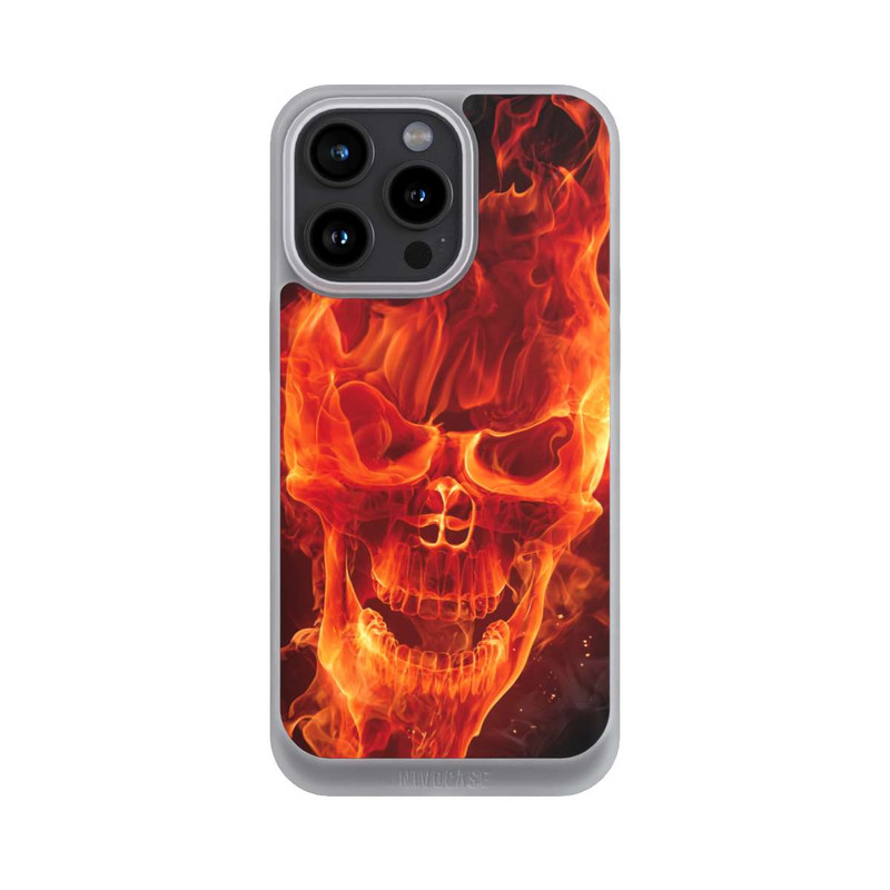 iPhone 15 Pro Max NIVOpure Burning Skull