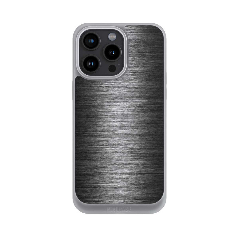 iPhone 15 Pro Max NIVOpure Metal Look - Anthrazit