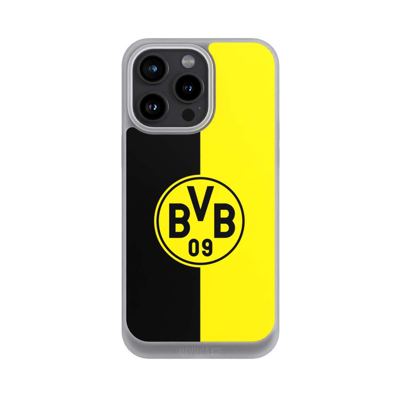 iPhone 15 Pro Max NIVOpure BVB Schwarz / Gelb