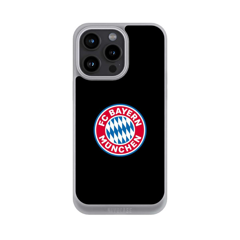 iPhone 15 Pro Max NIVOpure FCB Logo auf Schwarz