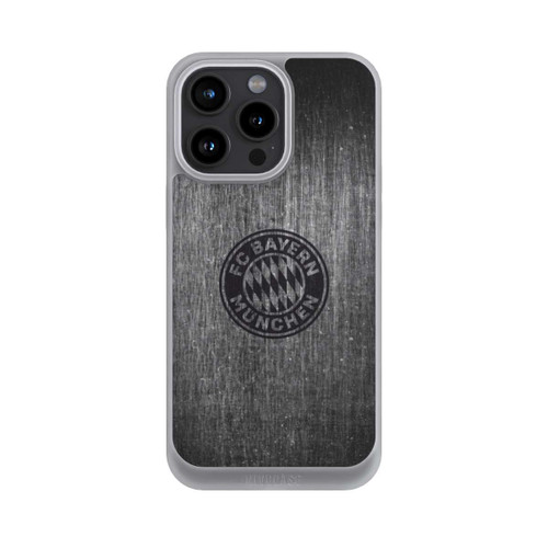 Apple iPhone 15 Pro Max NIVOpure Metalllook FCB Logo einfarbig