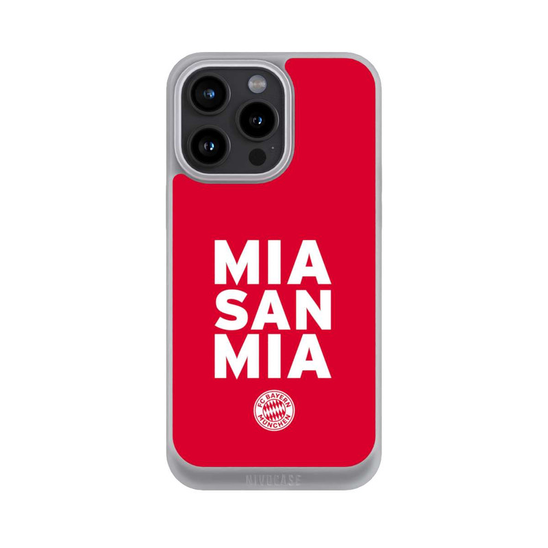 iPhone 15 Pro Max NIVOpure Mia San Mia FCB Rot
