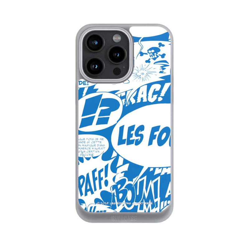 iPhone 15 Pro Max NIVOpure Speech Bubbles Asterix Blue
