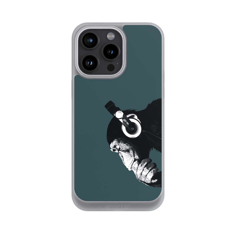 iPhone 15 Pro Max NIVOpure Denkender Affe Blau