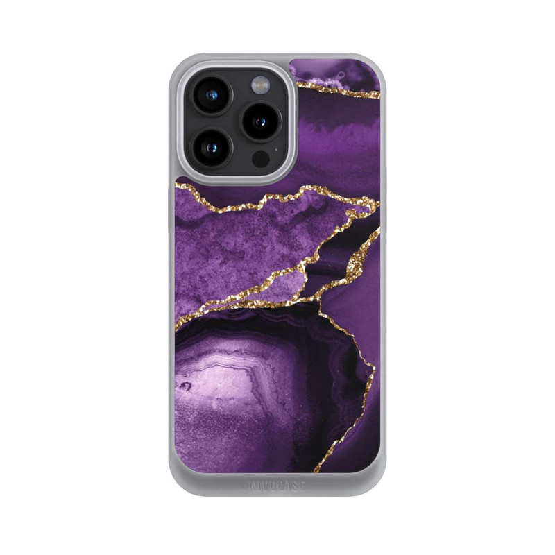 iPhone 15 Pro Max NIVOpure Lila Marmor Landschaft