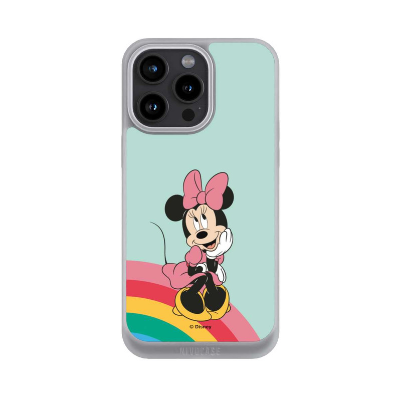 iPhone 15 Pro Max NIVOpure Minnie Regenbogen Portrait