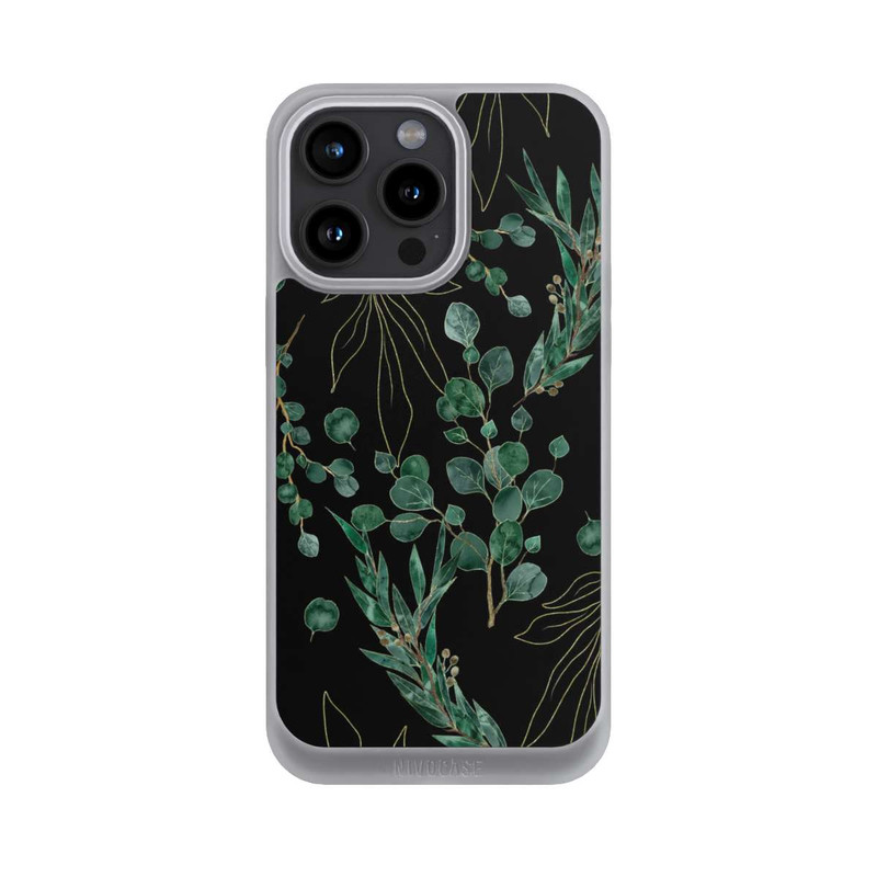 iPhone 15 Pro Max NIVOpure Eukalyptusblätter schwarz