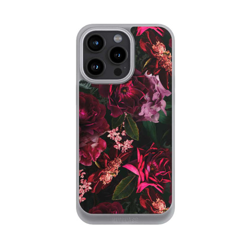 Apple iPhone 15 Pro Max NIVOpure Dunkle romantische Vintage Rosen und Pfingstrosen