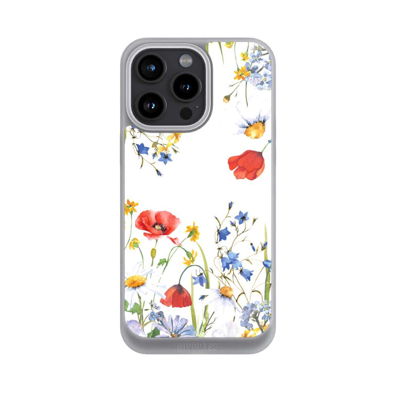 iPhone 15 Pro Max NIVOpure Blumenwiese Mohn
