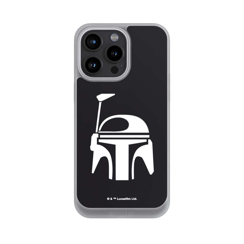 iPhone 15 Pro Max NIVOpure Boba Fett Helm Schwarz