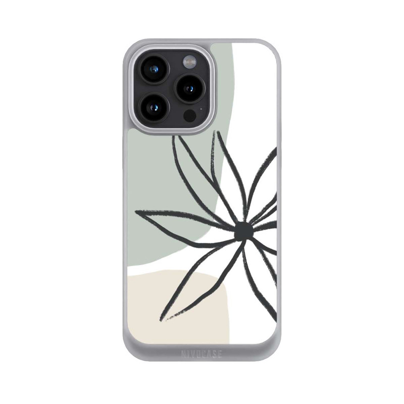 iPhone 15 Pro Max NIVOpure Blume Minze und Sahne