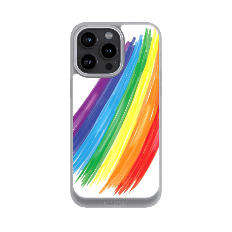iPhone 15 Pro Max NIVOpure Rainbow Paint Brush