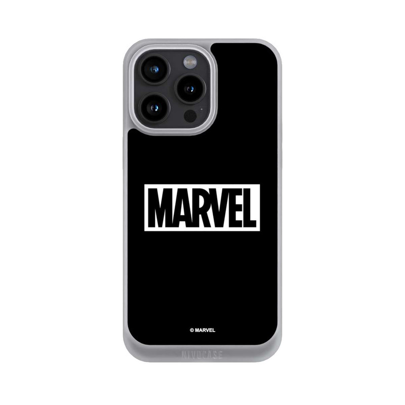 iPhone 15 Pro Max NIVOpure Marvel Logo Black