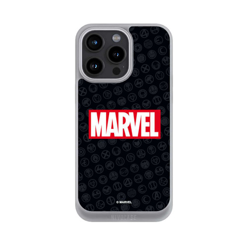 Apple iPhone 15 Pro Max NIVOpure Marvel Logo Black Red 