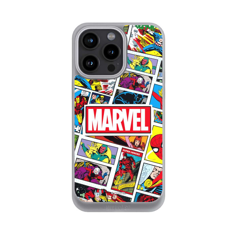 iPhone 15 Pro Max NIVOpure Marvel Comic Pattern