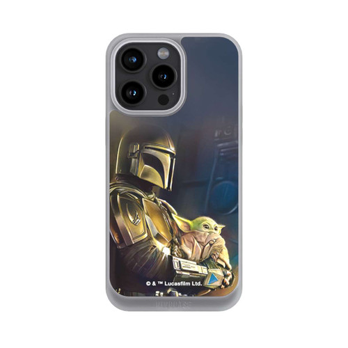 Apple iPhone 15 Pro Max NIVOpure Mandalorianer und Grogu im Schiff