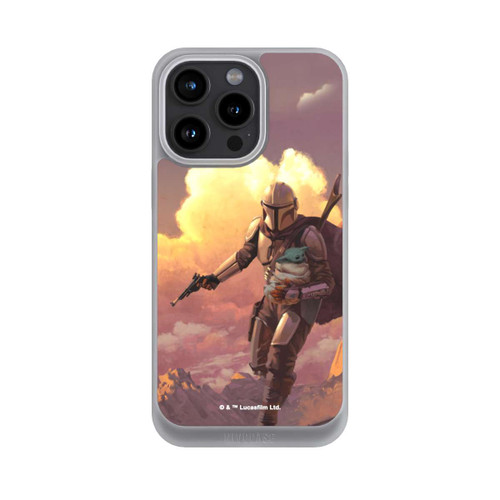 Apple iPhone 15 Pro Max NIVOpure Der Mandalorianer und Grogu Sonnenguntergang Wolken