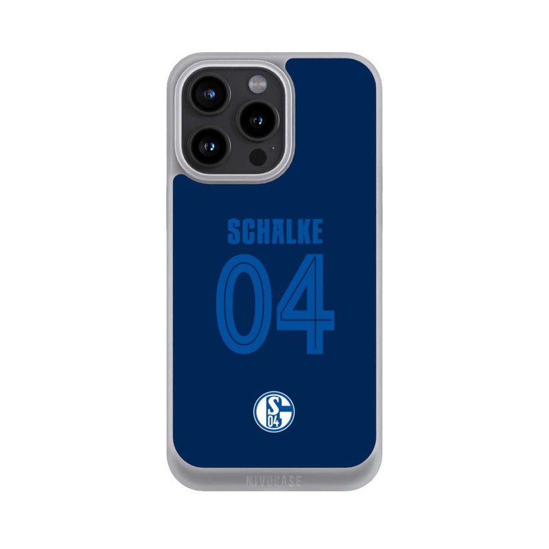 iPhone 15 Pro Max NIVOpure Schalke 04 Dunkelblau
