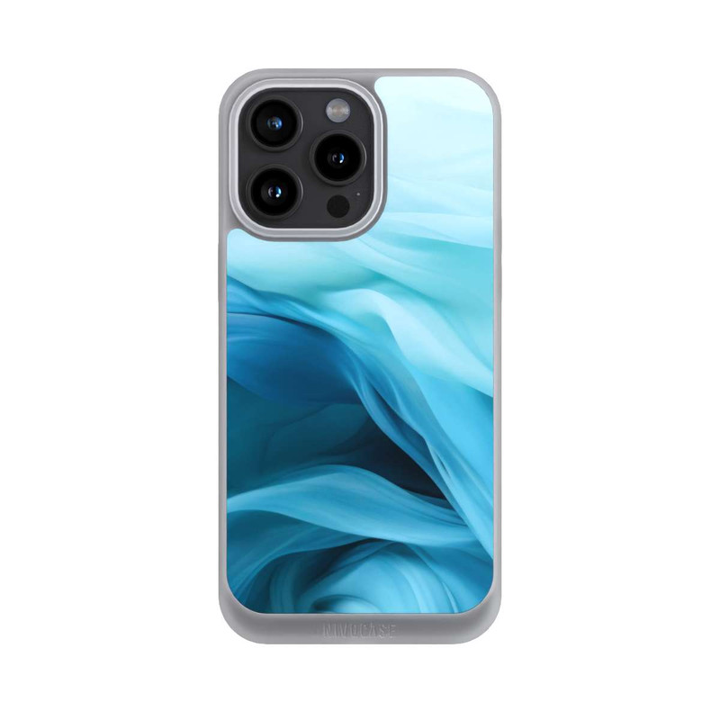 iPhone 15 Pro Max NIVOpure Smooth Blue Texture