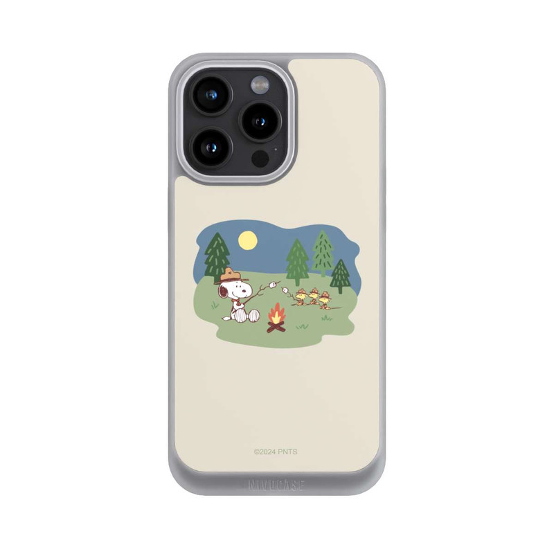 iPhone 15 Pro Max NIVOpure Snoopy Lagerfeuer