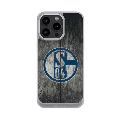Apple iPhone 15 Pro Max NIVOpure Schalke 04 Holz Look