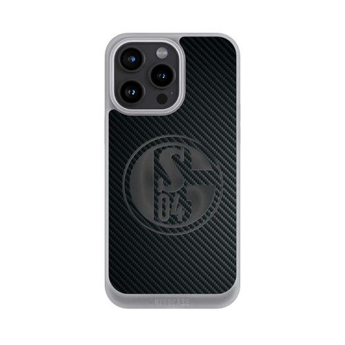 Apple iPhone 15 Pro Max NIVOpure Schalke 04 Carbon Look