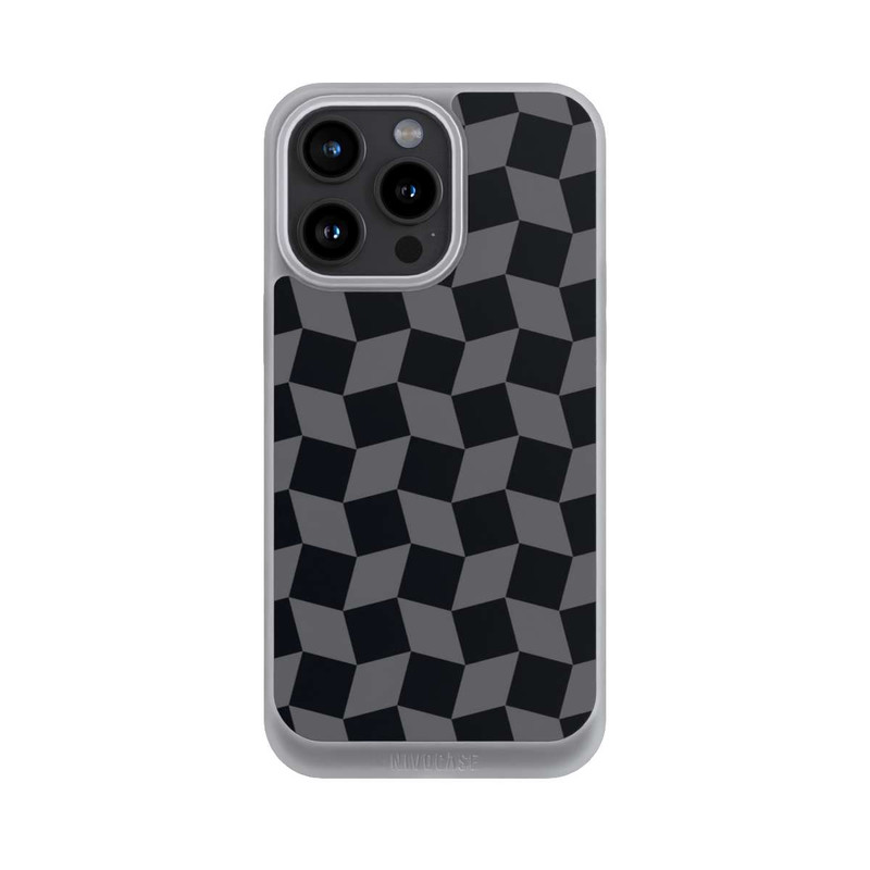 iPhone 15 Pro Max NIVOpure 3D Würfel-Muster Effektt