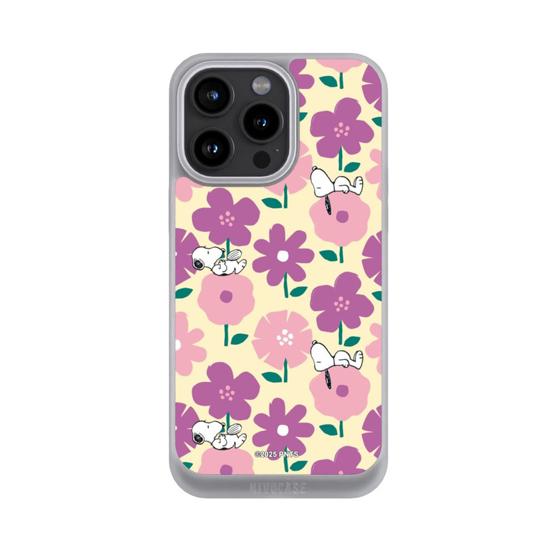 iPhone 15 Pro Max NIVOpure Peanuts Flower Pattern Yellow