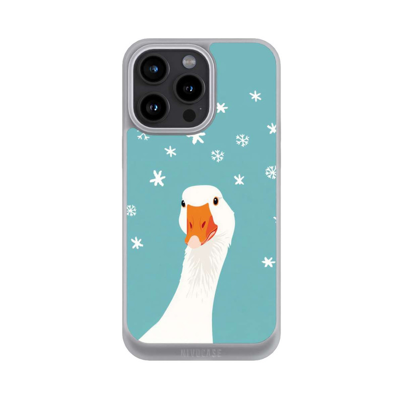 iPhone 15 Pro Max NIVOpure Funny Goose Stars Blue with AI