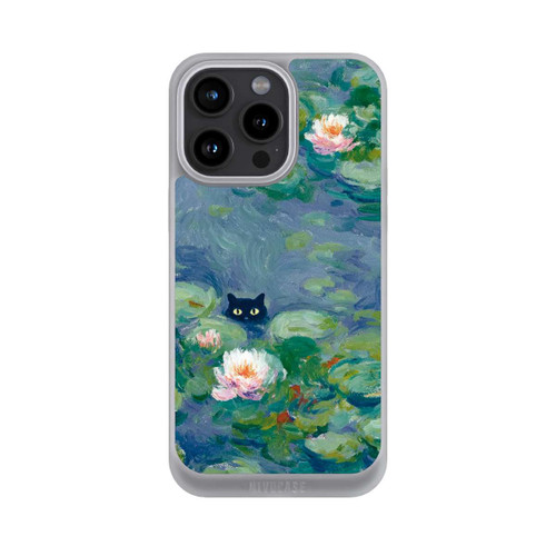 Apple iPhone 15 Pro Max NIVOpure Katze im Teich Gemälde Impressionismus
