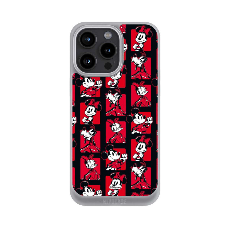 iPhone 15 Pro Max NIVOpure Mickey Mouse Racing Pattern Red