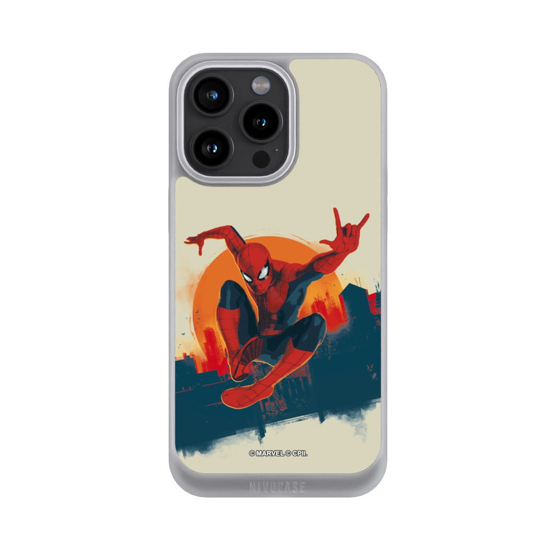 iPhone 15 Pro Max NIVOpure Spider-Man Hero Force beige