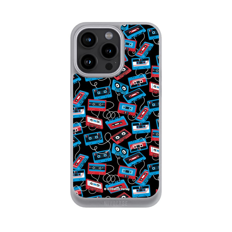 iPhone 15 Pro Max NIVOpure Drei Fragezeichen B-Seite Muster