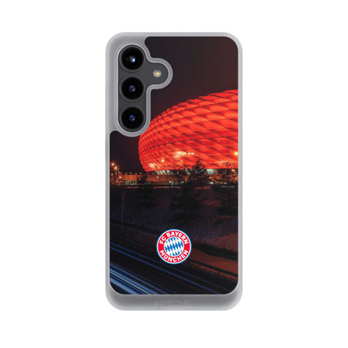 Samsung Galaxy S24 NIVOpure Allianz Arena bei Nacht FCB