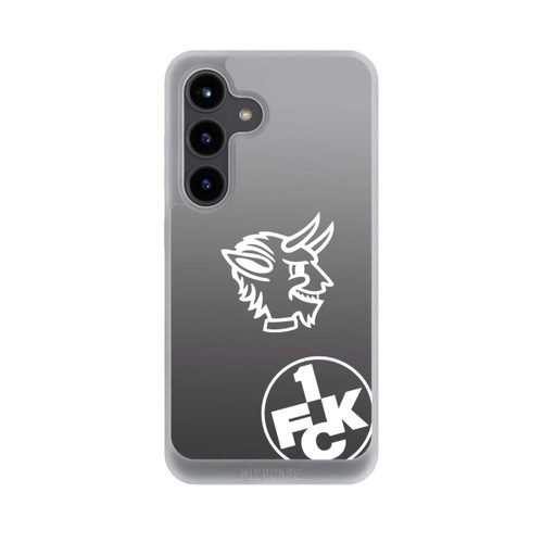 Samsung Galaxy S24 NIVOpure Teufelskopf FCK auf Schwarz