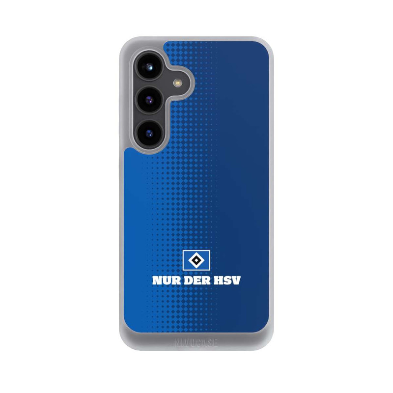 Galaxy S24 NIVOpure Nur der HSV - Rautenraster Blau