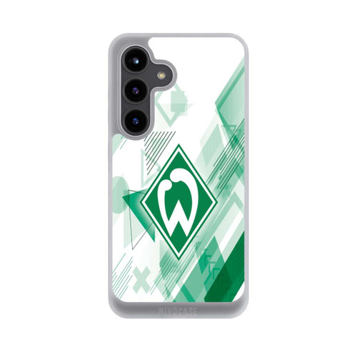 Samsung Galaxy S24 NIVOpure Weiße Grafikelemente - Werder Bremen
