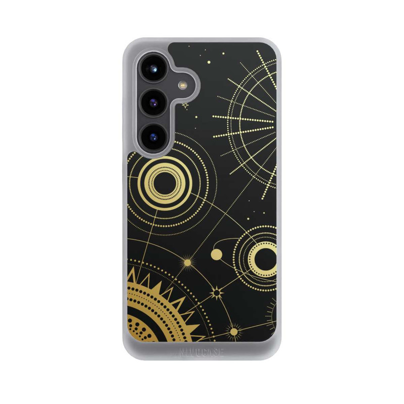 Galaxy S24 NIVOpure Black and Gold Look Abstract