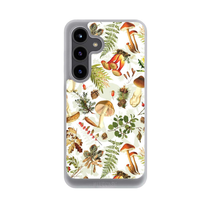 Galaxy S24 NIVOpure Pilzmuster Weiß