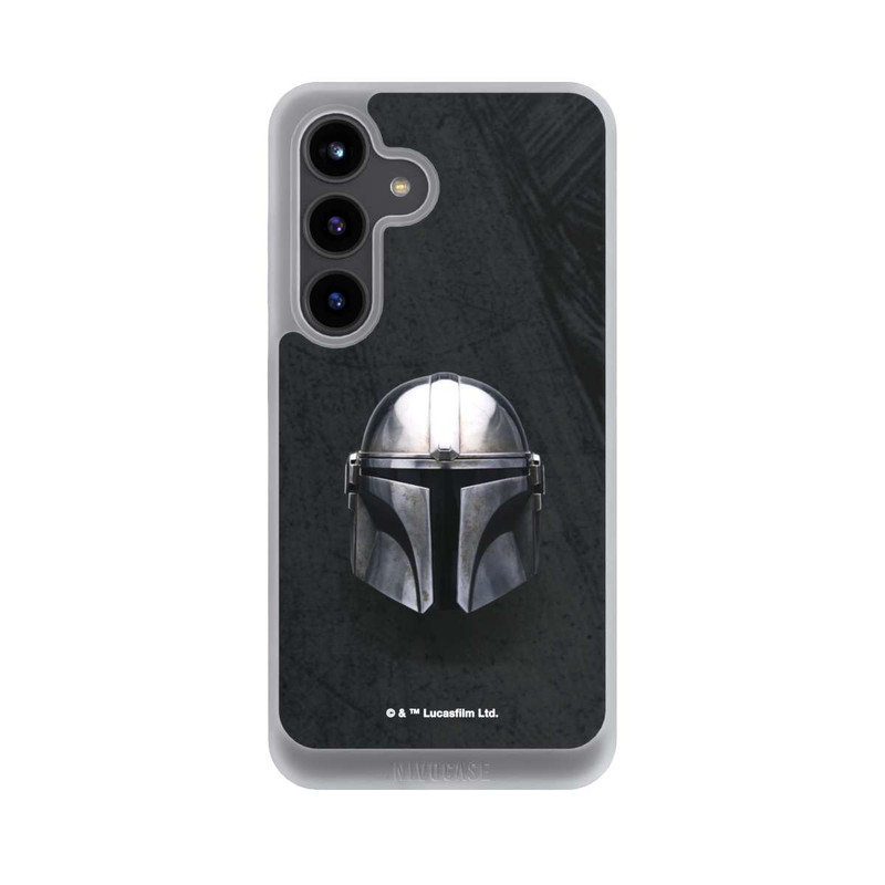 Galaxy S24 NIVOpure Schwarzer Mandalorianer Helm