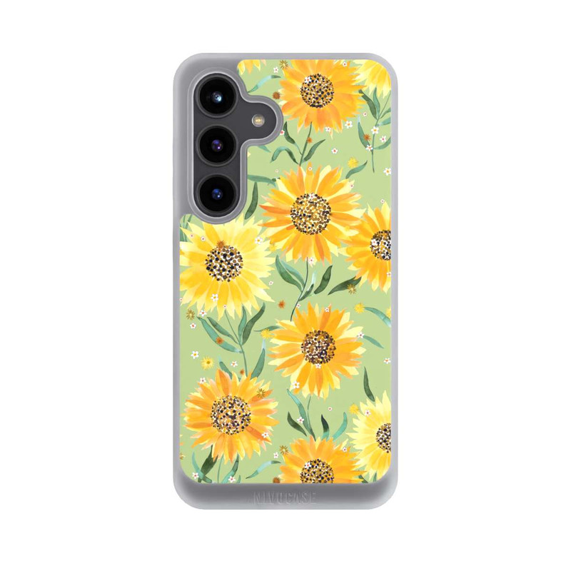 Galaxy S24 NIVOpure Sunflowers Green