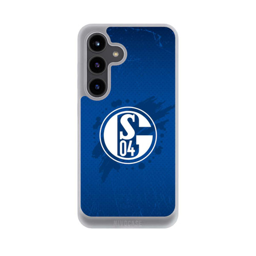 Samsung Galaxy S24 NIVOpure Schalke 04 Farbe Fleck Blau