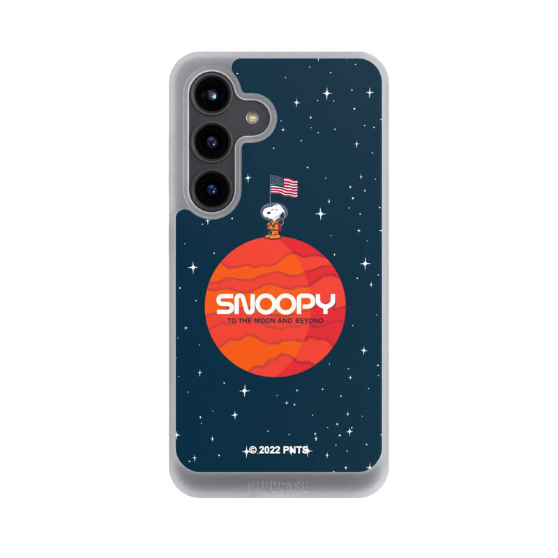 Galaxy S24 NIVOpure Snoopy Weltraumreisender Orange